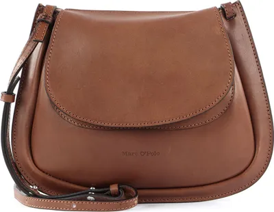 Immagine prodotto di Marc O'Polo Pelle borsa a tracolla Auri Crossbody Bag Toffee Brown marrone