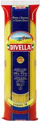 Obrázek produktu pro Divella 14 - Linguine, Linguine, Dlouhé těstoviny, 500 g, 8 min, 355 kcal, 1508 kJ