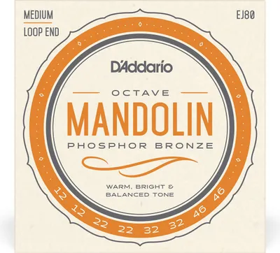 Image de Cordes D'Addario EJ80 pour mandoline