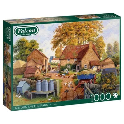 Produktbild von Falcon Autumn on the Farm (1000)