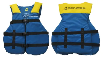 Image de Gilet de sauvetage Spinera Universal II en nylon, 50 N, bleu/jaune