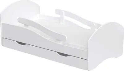 Image de Lit d'enfant LEO 140 x 70 cm, blanc