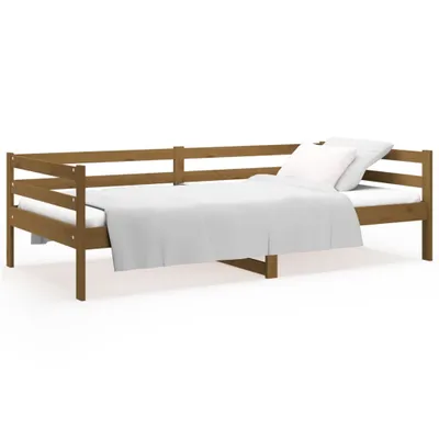 Produktbild von vidaXL Tagesbett Honigbraun 90x190 cm Massivholz Kiefer