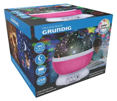 Produktbild von Projector Light Sternenlampe blau - Nachtlicht Kinderzimmer