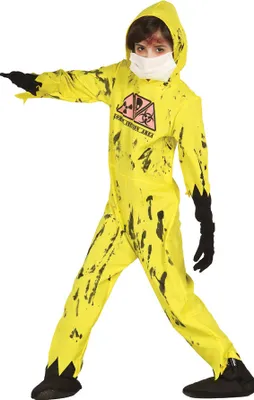 Produktbild von Nuclear Zombie Kostüm für Kinder Gr. 98-146, Größe:98/104