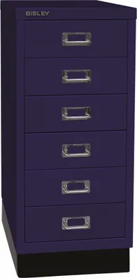 Produktbild von Bisley MultiDrawer Schubladenschrank - Farbe: Oxfordblau