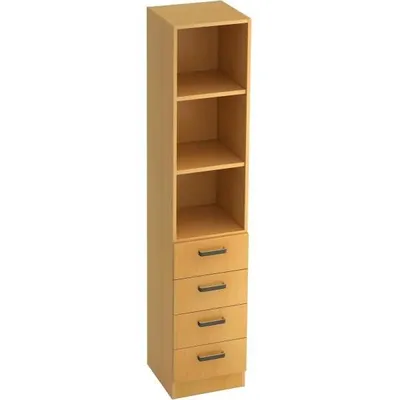 Produktbild von Schublad.Regal 7600 SG, 5 OH 40,6 x 42 x 200,4 cm (BxTxH)