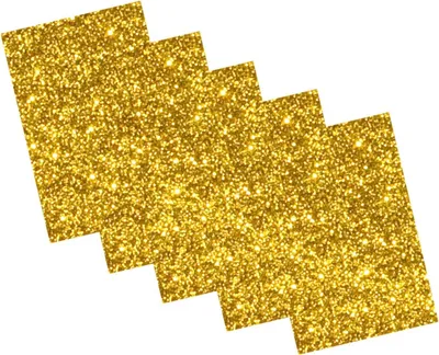 Immagine prodotto di folia 231965 folia Glitter-Moosgummi, 200 x 290 mm, 5 Blatt, gold