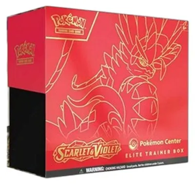 Produktbild von Pokemon Scarlet & Violet Koraidon Pokémon Center Elite Trainer Box