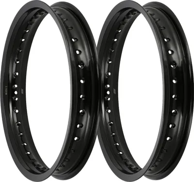 Immagine prodotto di Set: 2 cerchioni in alluminio 2.15 x 16", anodizzato nero - per MZES175, ES250, ES300, ETS250, TS250, ETZ251, ETZ301