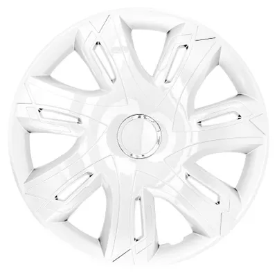 Productafbeelding van wieldop, wit, 15 inch, set van 4