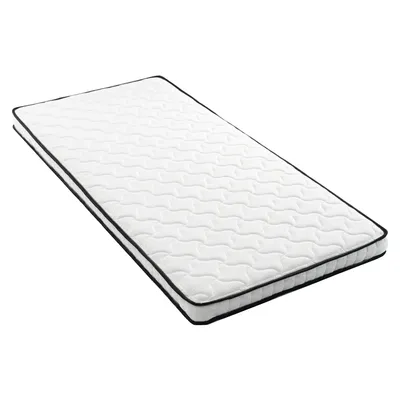 Immagine prodotto di Materasso a molle Fortuna Lai, dimensioni: 90 × 200 cm, spessore: 12 cm, grado di rigidità: H3, con moduli ergonomici e sostegno della colonna lombare; materasso arrotolato