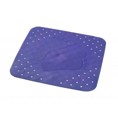 Immagine prodotto di Tappeto da bagno PLATFUS 54x54cm antiscivolo, gomma, blu