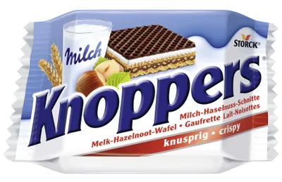 Produktbild von Knoppers Milch-Haselnuss-Schnitte (25 g)