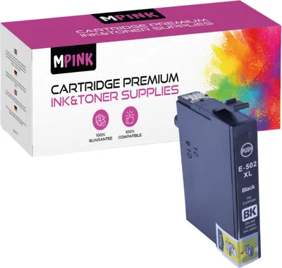 Produktbild von Druckerpatronen für Epson E502XL Schwarz Expression Home XP-5100 5115 WF-2800 2885DWF