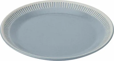 Image de Knabstrup Assiette plate Colorit, Assiette plate, Assiette, Grès, Dark Grey, 19 cm, K1400-6