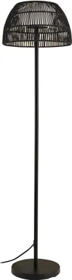 Produktbild von Lucande LED-Außenstehleuchte Heribio, schwarz, Eisen, 153 cm