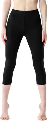 Image de Leggings 3/4 pour femme Bellivalini en viscose BLV50-204 (noir, XL)