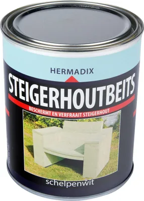 Produktbild von Gerüstholzbeize Schale weiß 750 ml Hermadix