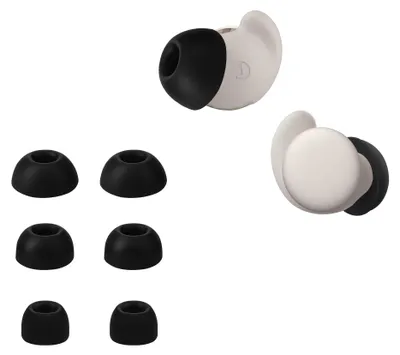 Produktbild von kwmobile 6x Silikonaufsätze für Anker Soundcore Sleep A30 - Ersatz Ohrstöpsel in 3 Größen - Ear Tips für In-Ear Kopfhörer - Zubehör Ersatzpolster in