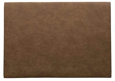 Produktbild von ASA Tischset, toffee PVC 46 x 33 cm, vegan leather, aus Polyurethan      78307076 ! Vorteilsset beinhaltet 6 x den genannten Artikel und Geschenk + Spende