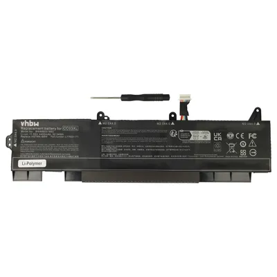 Produktbild von vhbw Akku kompatibel mit HP EliteBook 850 G8, 855 G7, 850 G7, 855 G8 Notebook (4400 mAh, 11,55 V, Li-Polymer)