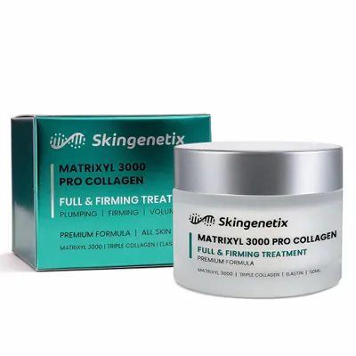 Produktbild von Skingenetix Matrixyl 3000 Creme - Straffende Anti-Aging Gesichtscreme mit Kollagen - 50 ml