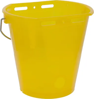 Immagine prodotto di Kerbl Tränkeeimer gelb transparent mit Skala, ohne Zubehör 14267
