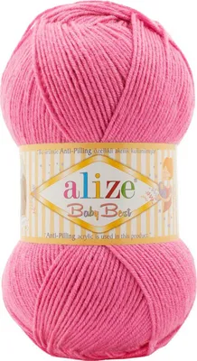 Produktbild von 100g Strickgarn ALIZE Baby Best uni Babywolle Wolle Antipilling, freie Farbwahl