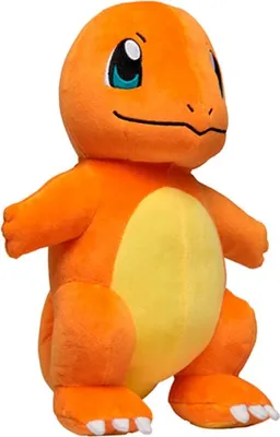 Image de Peluche Charmander 26 cm - Douce et câline, idéale pour les collectionneurs