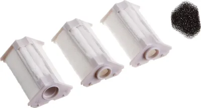 Image de Dennerle Corner Filter Element 40/60, pack de 3 - Cartouche filtrante de rechange et éponge de préfiltration