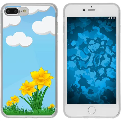 Produktbild von PhoneNatic Case kompatibel mit Apple iPhone 7 Plus / 8 Plus Silikon-Hülle Ostern M4