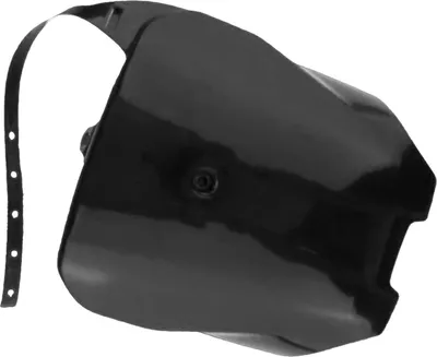Image de Plaque d'immatriculation moto avant en plastique robuste haute performance pour CRF70, noir