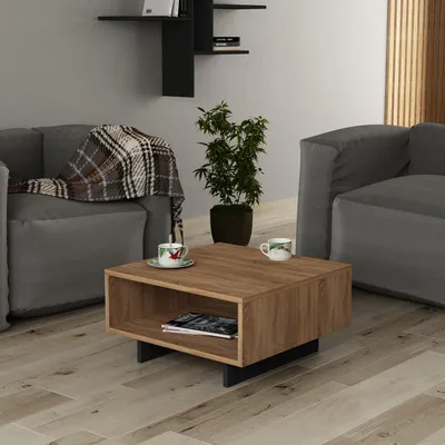 Produktbild von Skye Decor, Hola- Hola DTE, Eichenfarbig,,Anthrazit, Couchtische, 32x60x60 cm, 100% Melaminbeschichtete Partikelplatte
