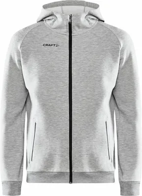 Produktbild von CRAFT Core Soul Full Zip Hood M Grey Melange 4XL