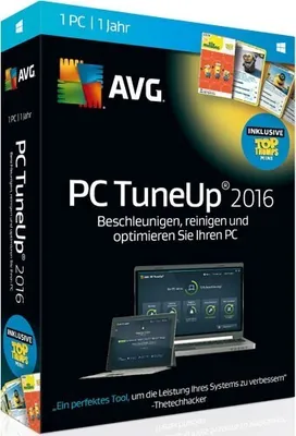 Produktbild von AVG TuneUp 2016 (1 Platz) Minions Edition