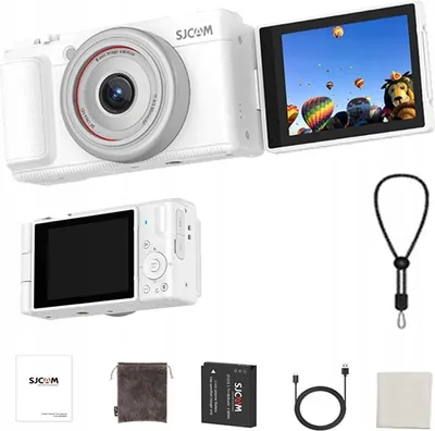 Zdjęcie produktu dla Aparat Cyfrowy SJCAM ZV200 dla nastolatków Młodzieży kamera WEBCAM 5K 80Mpx