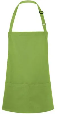 Obrázek produktu pro Karlowsky – zástěra s náprsenkou, taška LT6115 (jednotná velikost) (limetková)