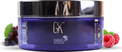 Produktbild von GKhair Lavendel Bombshell Masque Haar 200 g Färbung feuchtigkeitsspendende Maske lila Semi permanente Haarfarbe Pigmente