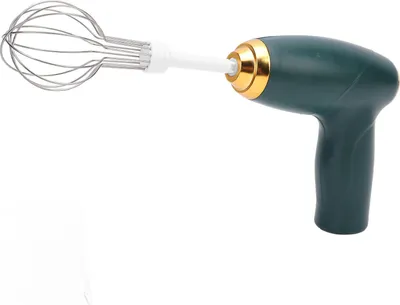 Obrázok produktu pre Akumulátorový ručný mixér, USB nabíjateľný, prenosný ručný elektrický šľahač na vajcia, na miešanie, pečenie a varenie, zelený