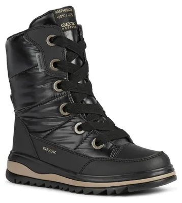 Productafbeelding van Geox meisjeslaarsjes, model J16EWA0LVBCC9999, kleur: zwart, maat: 29