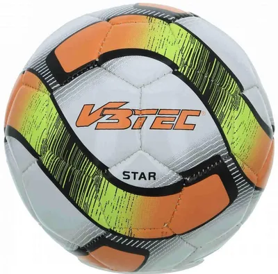 Produktbild von Mini Fussball STAR weiß | schwarz | orange