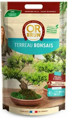 Image de Terreau OR BRUN Gold Brown Bonsai 4 L