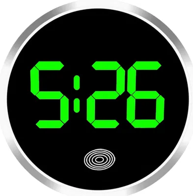Produktbild von Digitale Armaturenbrettuhr fürs Auto, Autouhr, LED-Zeitanzeige, berührungsaktivierte Autouhr, zum Aufkleben auf die Uhr für das Armaturenbrett