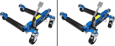 Imagen del producto de 2 elevadores hidráulicos para maniobras | 680 kg por rodillo de maniobra | asistencia hidráulica para maniobras | rodillos para maniobras | elevador para maniobras | carro elevador para maniobras