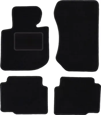 Produktbild von Schwarze Veloursmatten für: BMW 3 E36 Kompakt, Coupé, Limousine, Kombi, Touring (1991-2000)
