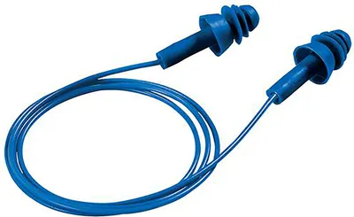Produktbild von uvex Gehörschutzstöpsel whisper+ 2111239 blau SNR 27 dB 50 Paar Gr. M