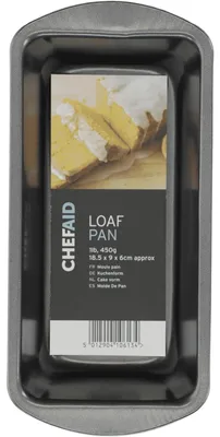 Obrázek produktu pro Forma na chleba - Forma na dort 450 g - Nepřilnavá - Uhlíková ocel - Černá
