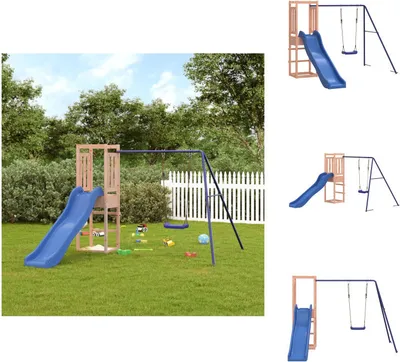 Produktbild von vidaXL Spielturm Massivholz Douglasie -  Schaukeln & Spieltürme