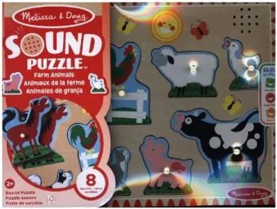 Produktbild von MPZ Bauernhoftiere Sound Puzzle